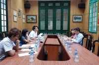 Thẩm định giá VVFC làm việc với chuyên gia Hàn Quốc